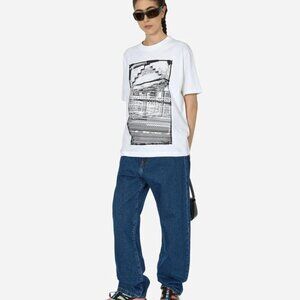 Carhartt WIP Women’s Landon Pant Jeans Blue Size 28 High Rise Straight Leg